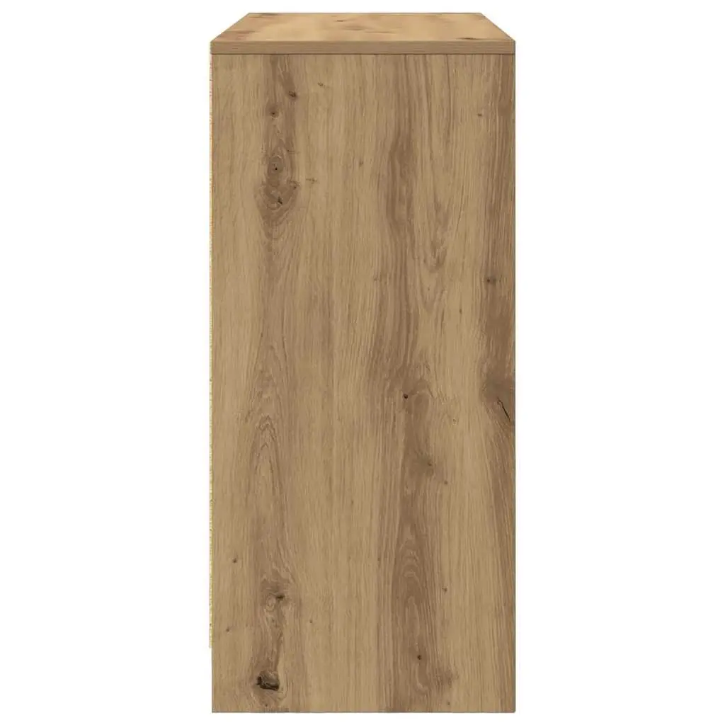 Sideboard Buffet Cabinet Storage Engineered Wood Brown 85x34x76cm