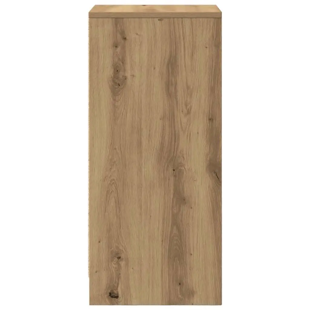 Sideboard Storage Cabinet for Dining Room Engineered Wood Brown 29.5 x 34 x 76 cm