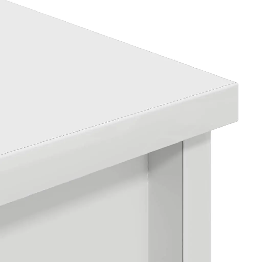 Highboard Storage Cabinet for Dining Room Kitchen Bedroom White 37.5L x 35W x 180H cm Engineered Wood