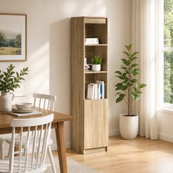 Highboard Storage Cabinet Specifications: 37.5x35x180cm