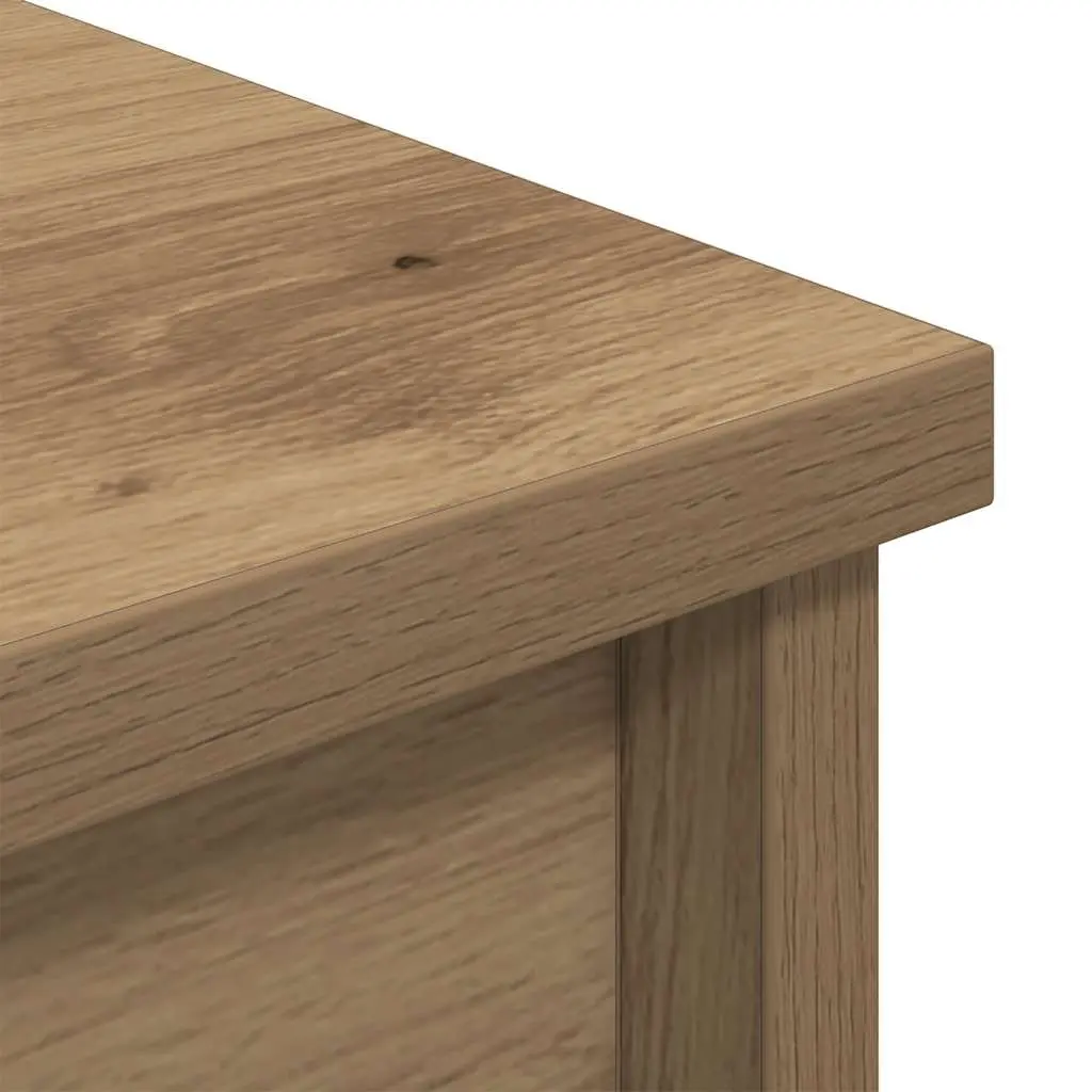 Highboard Storage Cabinet for Dining Room Bedroom Living Area 37.5 x 35 x 180 cm Brown Engineered Wood