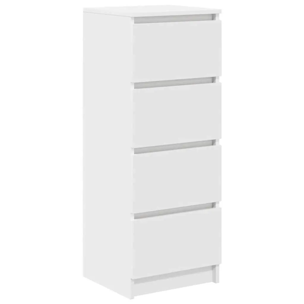 White Sideboard Storage Cabinet Dining Room 37.5W x 35D x 99H cm