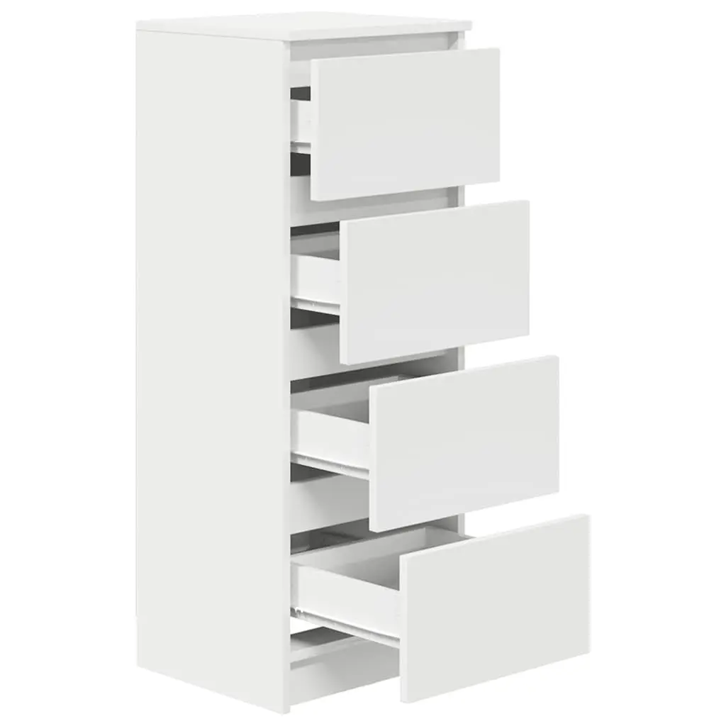 White Sideboard Storage Cabinet Dining Room 37.5W x 35D x 99H cm