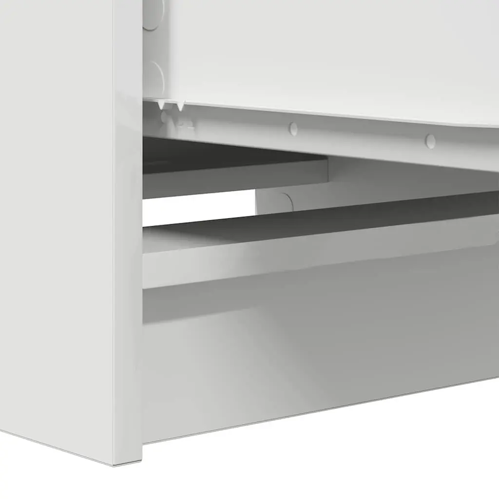 White Sideboard Storage Cabinet Dining Room 37.5W x 35D x 99H cm