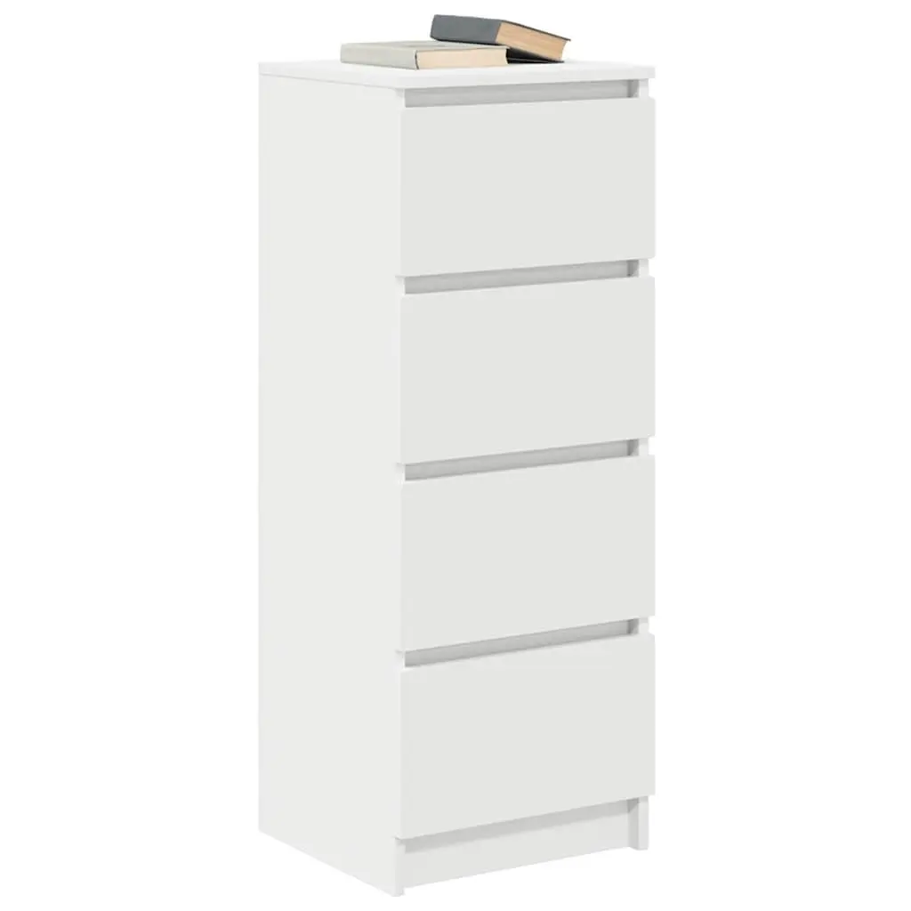 White Sideboard Storage Cabinet Dining Room 37.5W x 35D x 99H cm