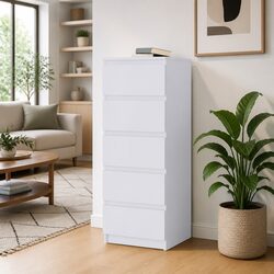 Dimensions and Specifications of White Sideboard with Drawers