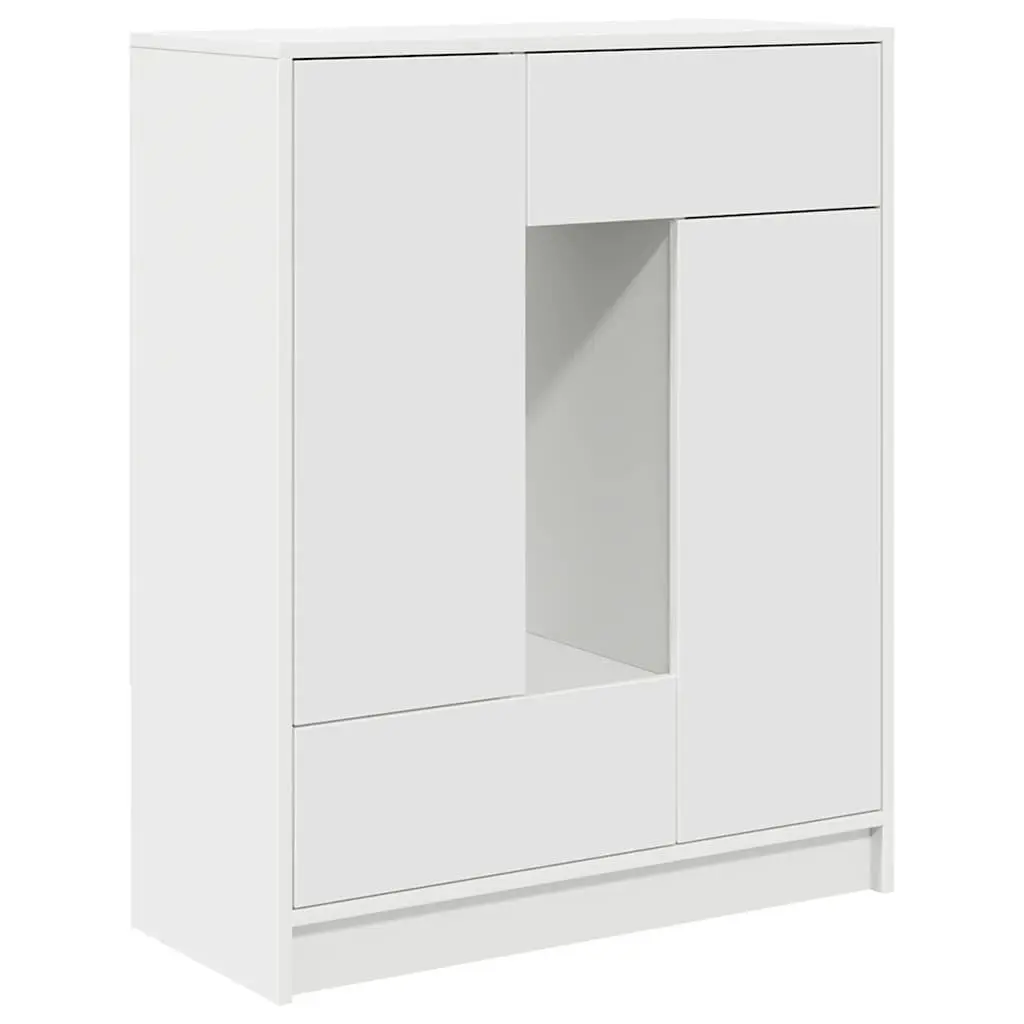 White Sideboard Buffet Storage Cabinet