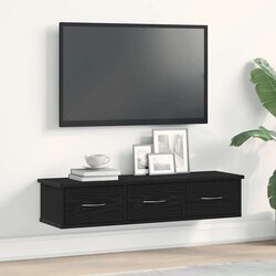 Wall Cabinet Specifications: Black Oak, 88x26x18.5 cm