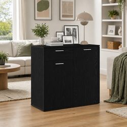 Specifications for Black Oak Sideboard 80x36x75cm