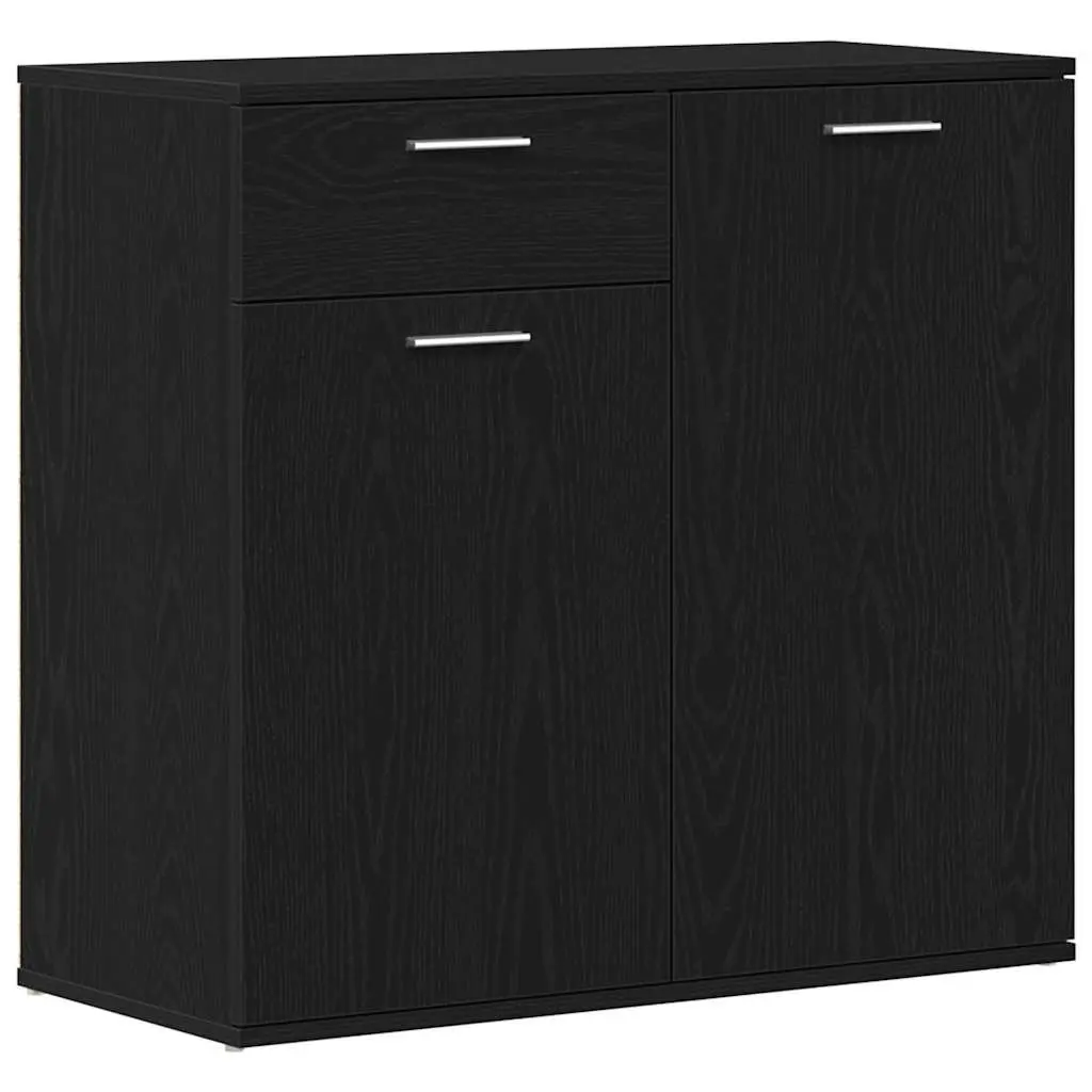 Black Oak Sideboard 80x36x75cm