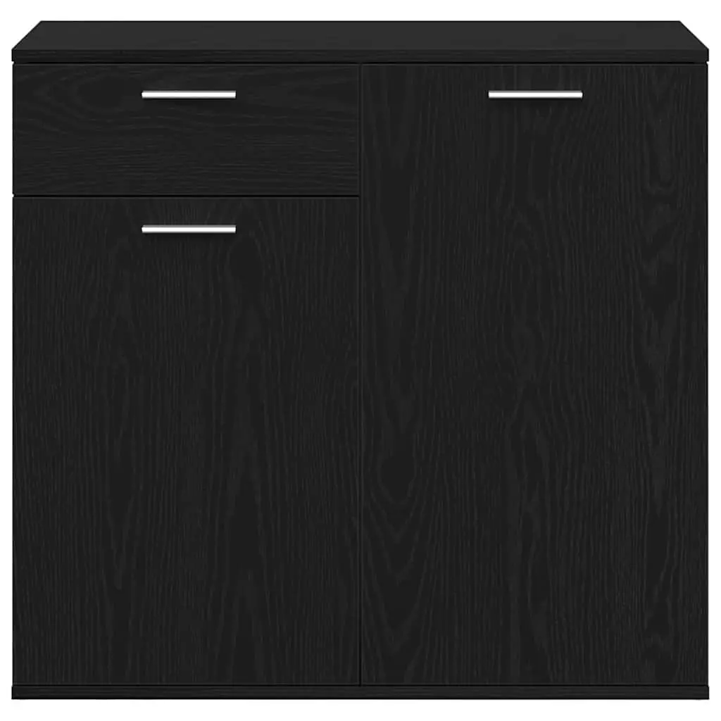 Black Oak Sideboard 80x36x75cm
