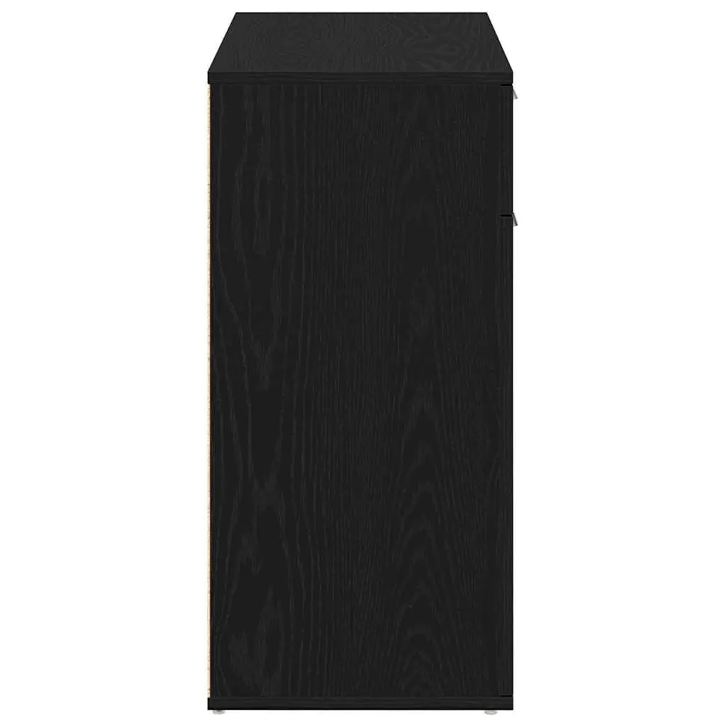 Black Oak Sideboard 80x36x75cm