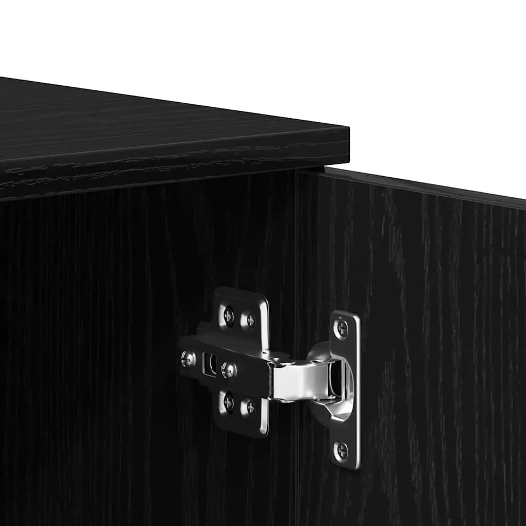 Black Oak Sideboard 80x36x75cm