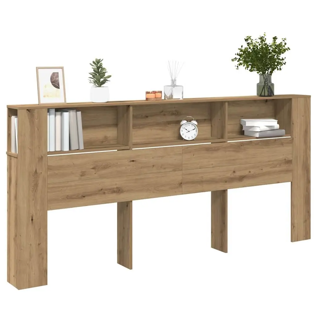 Headboard Cabinet Wall-Mounted Storage Bedroom Furniture Modern Minimalistic