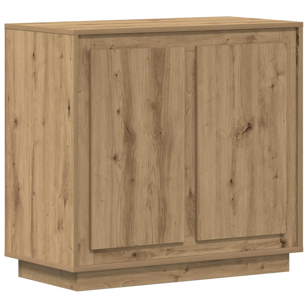 Sideboard Brown Engineered Wood Buffet Cabinet Storage Dining Room Furniture
