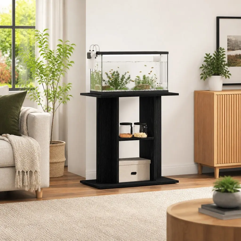 3-Tier Fish Tank Display Cabinet