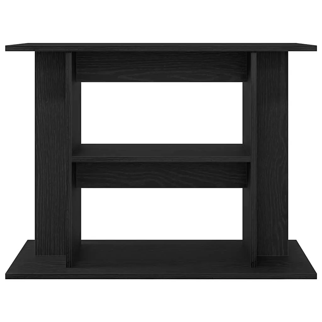 Black Oak 3-Tier Aquarium Stand