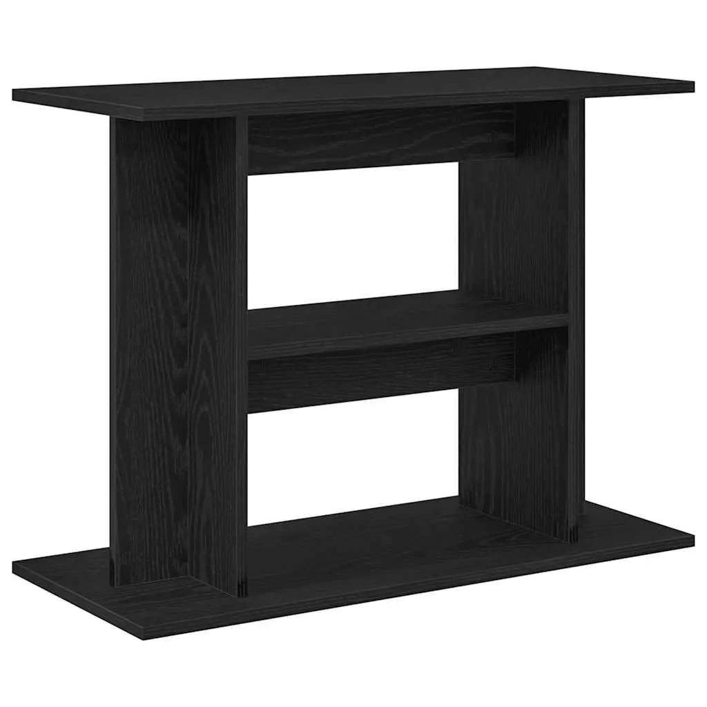 Black Oak 3-Tier Aquarium Stand