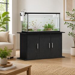 Aquarium Stand Dimensions: 101x41x58 cm, Black Oak