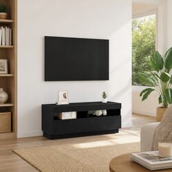 TV Cabinet Dimensions 100 x 35 x 40 cm - Black Finish