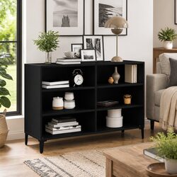 Specifications of Black Oak Sideboard Storage Cabinet