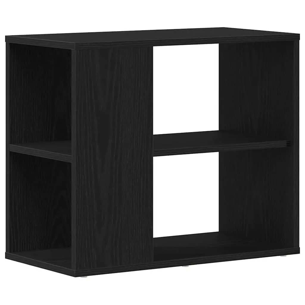 Black Sideboard with Drawer and Shelves