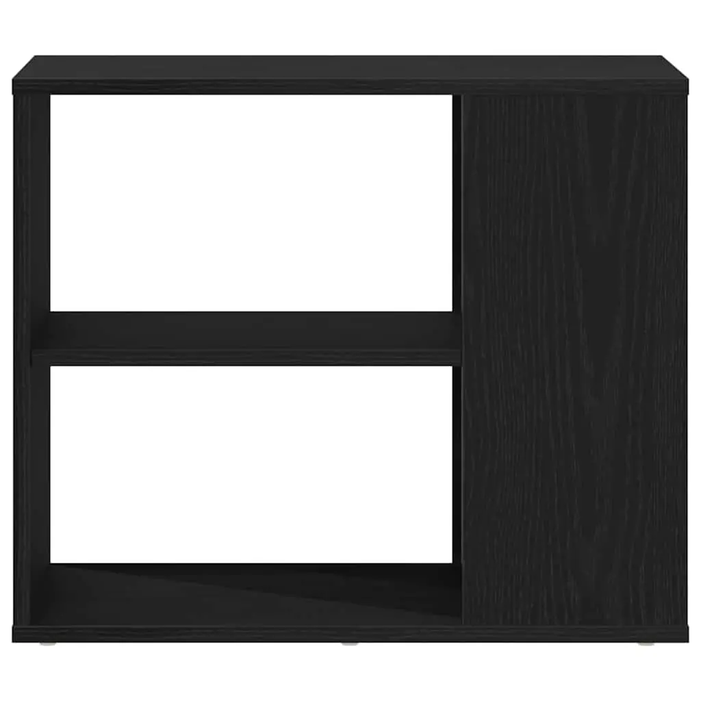 Black Sideboard with Drawer and Shelves