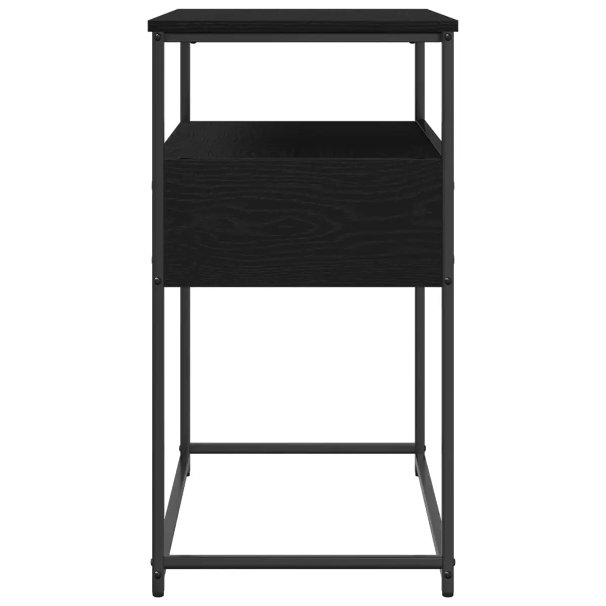 Console Table Black 75x40x75cm