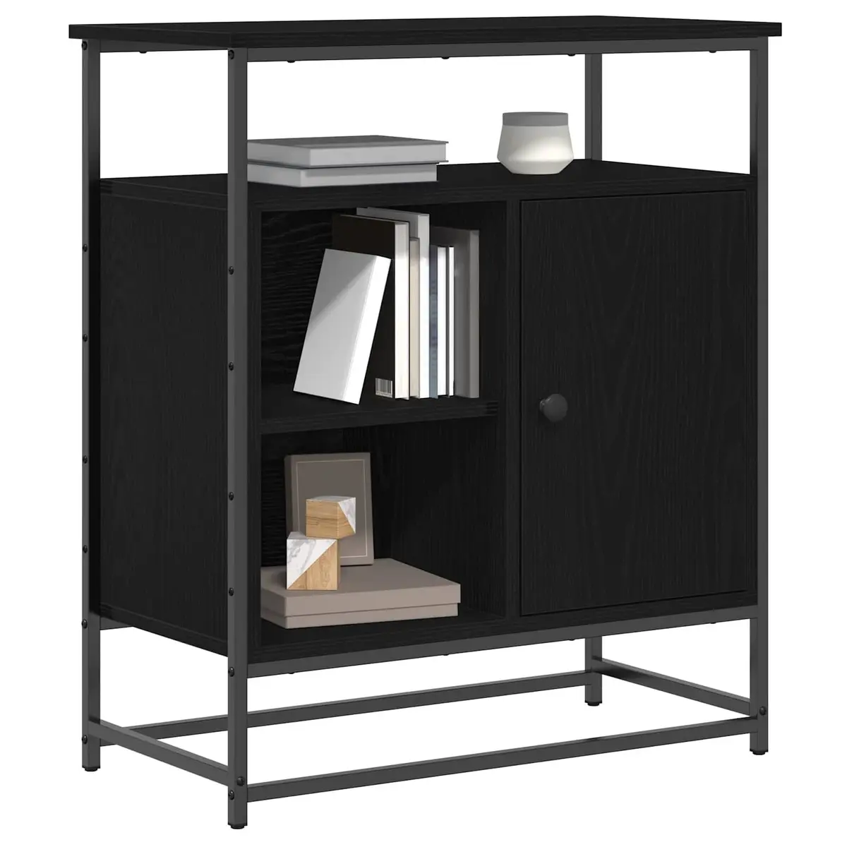 Black Storage Sideboard Cabinet
