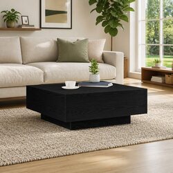 Specifications for Black Oak LED Coffee Table 80x80x31cm