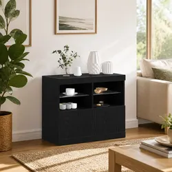 LED Sideboard Dimensions: 81 W x 37 D x 66.5 H cm