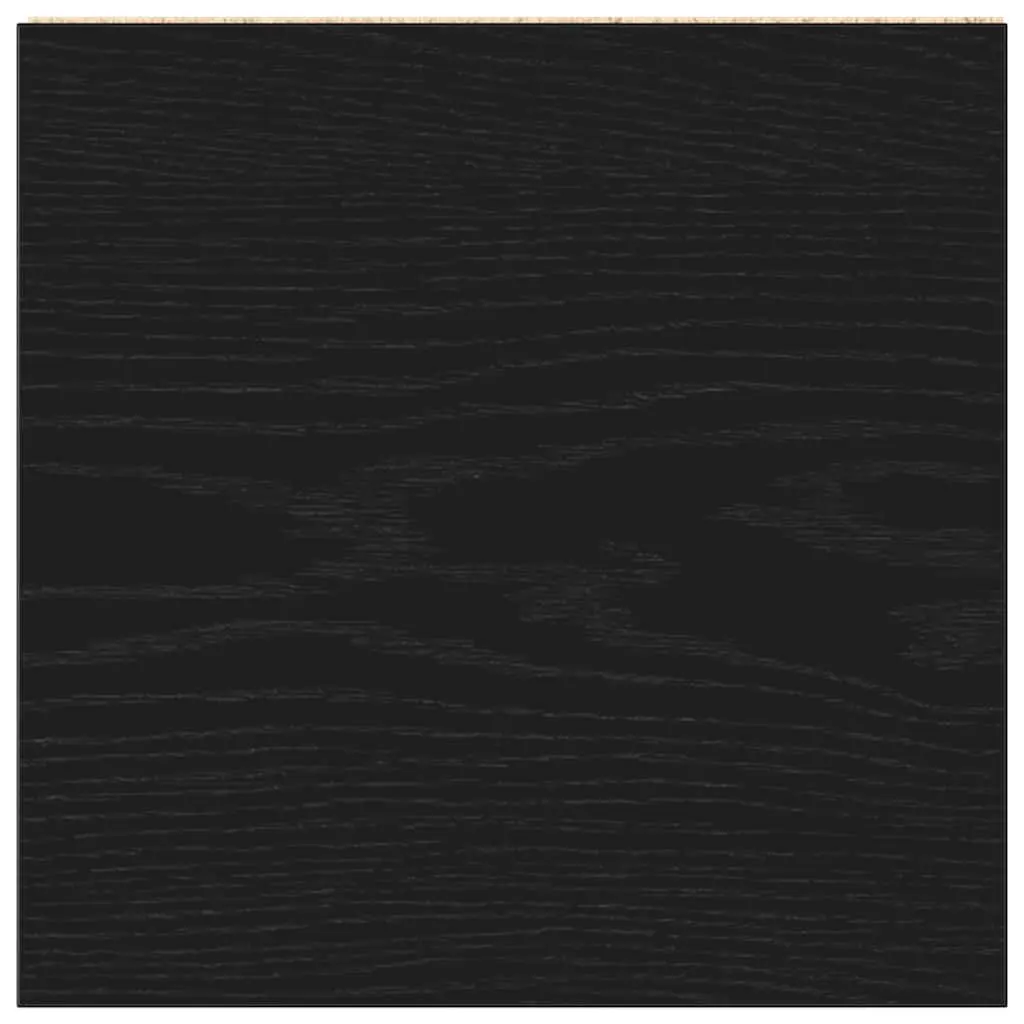Black Oak Engineered Wood Bathroom Cabinet