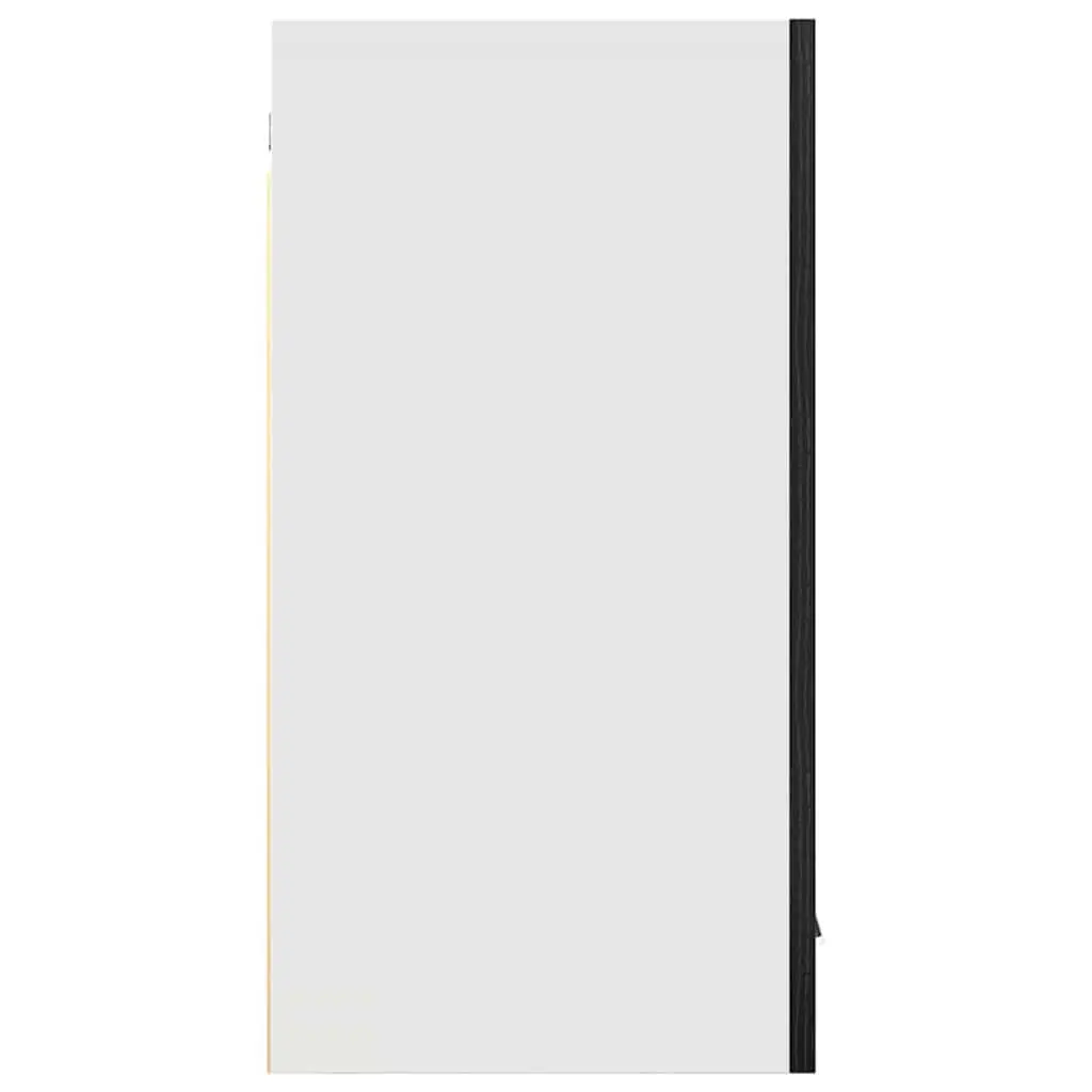 Black Oak Hanging Kitchen Cabinet