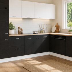 Specifications of Black Oak Sink Bottom Cabinet for Kitchens