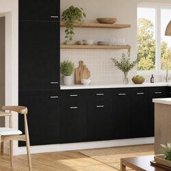Specifications of Hanging Cabinet Black Oak Modern Kitchen