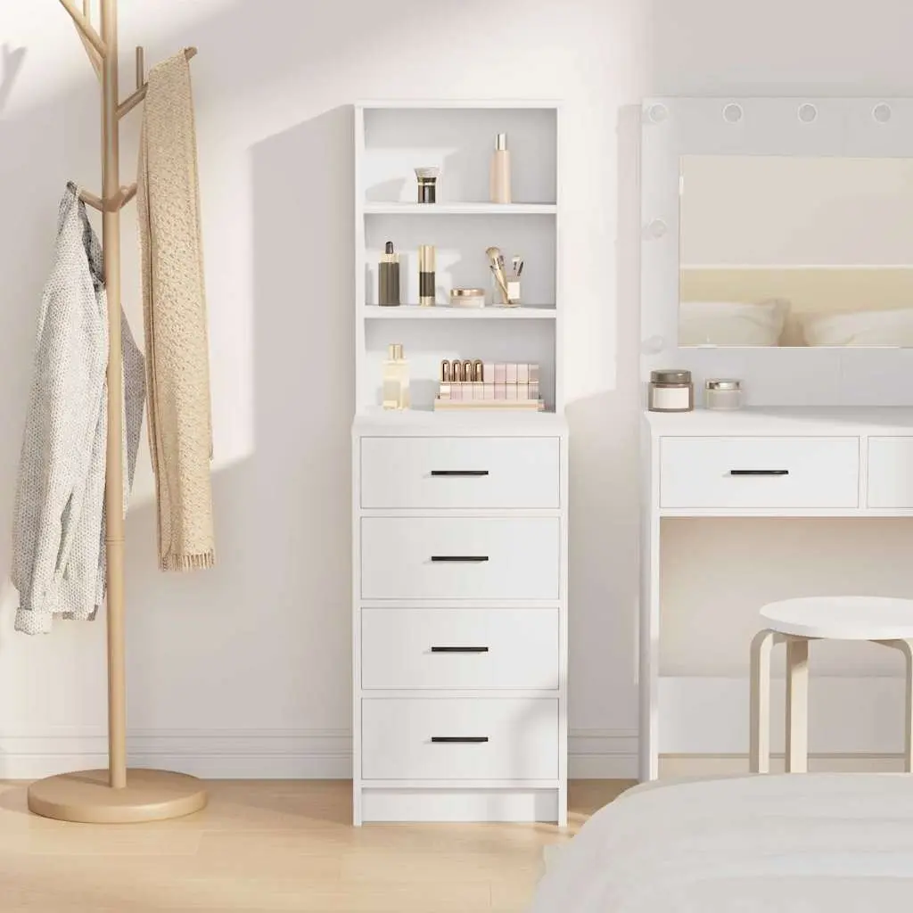 White Highboard Buffet Sideboard