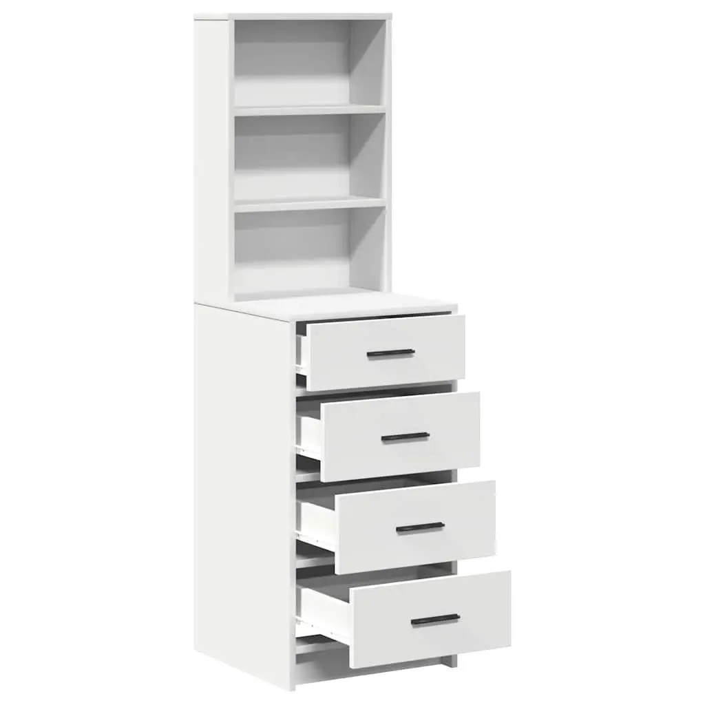 White Highboard Buffet Sideboard