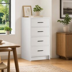 40 x 41 x 75 cm White Sideboard with Drawer Specifications