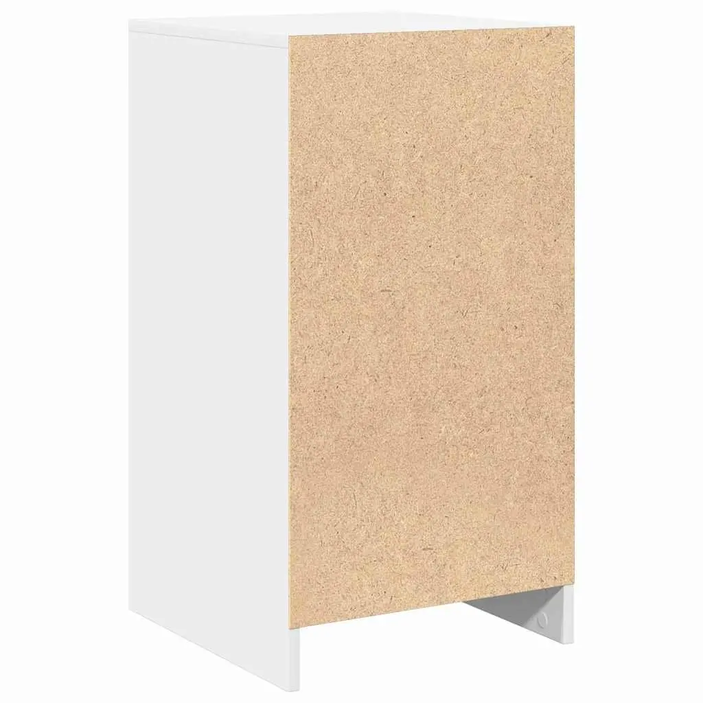 Sideboard for Living Room White Modern Storage Cabinet 40 x 40.5 x 75 cm