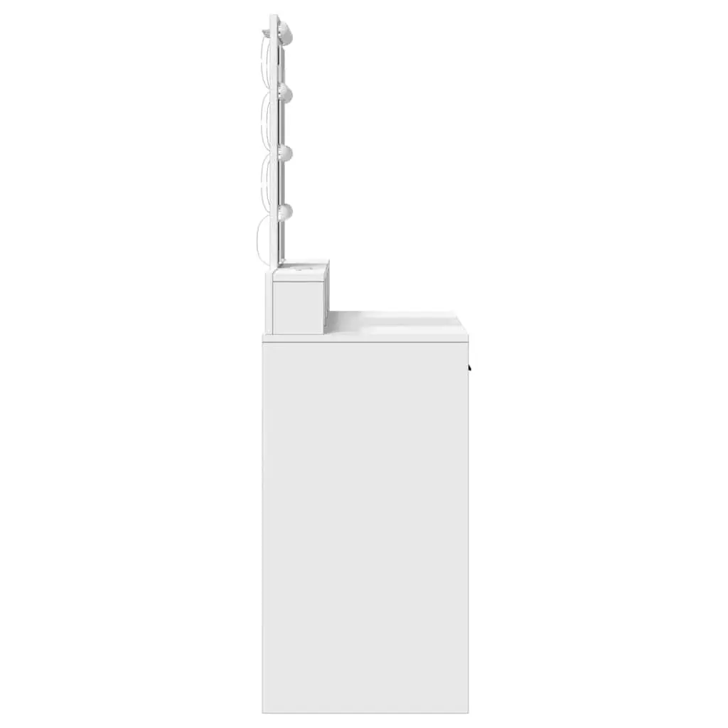 White Dressing Table with USB Charging