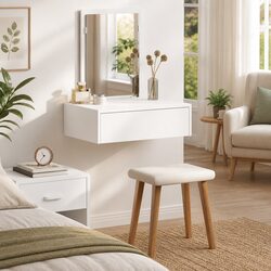 White Dressing Table Specifications and Features