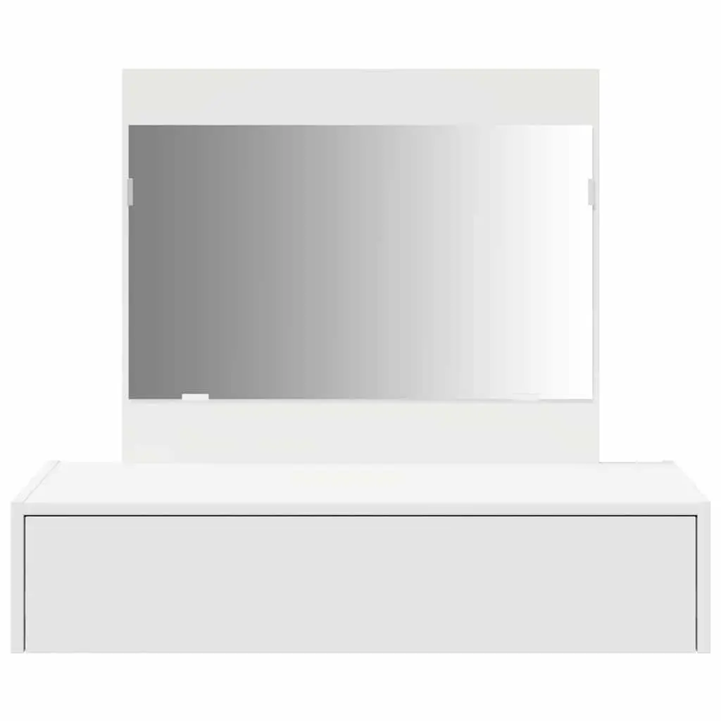 Dressing Table White Bedroom Vanity Modern Storage Makeup Console 83x40x70cm