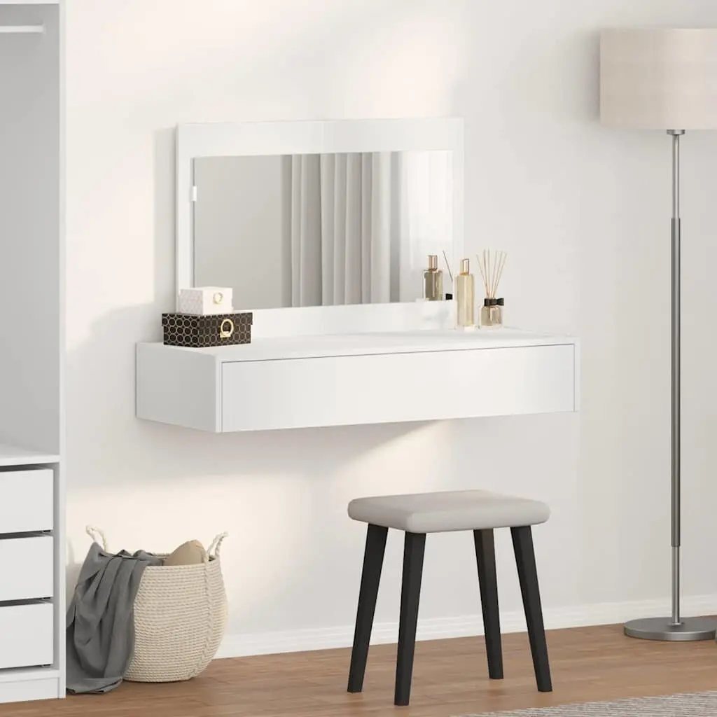 White Dressing Table Unit