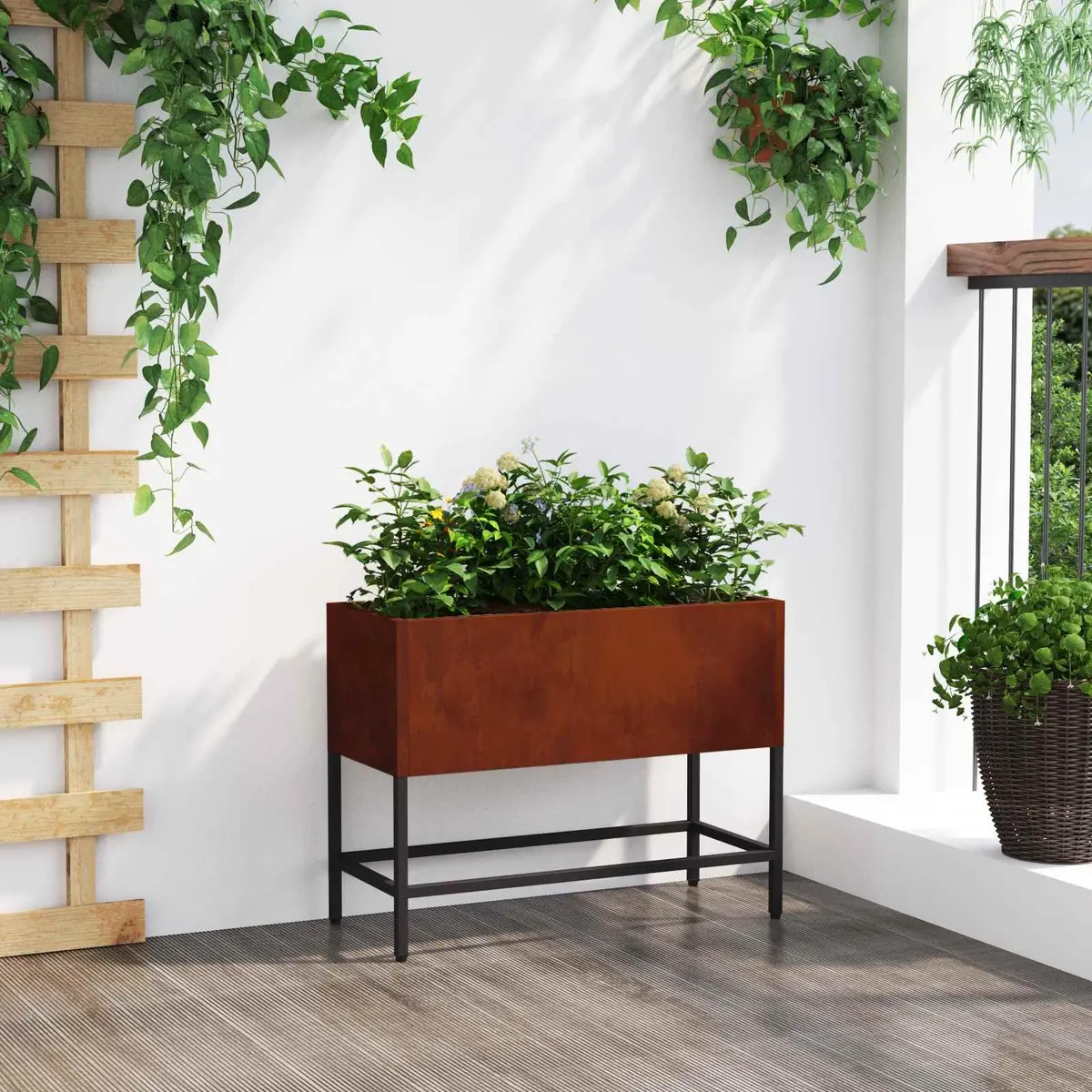 Rectangular Raised Garden Planter