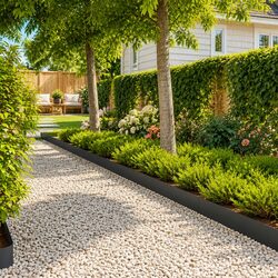 Garden Lawn Edging 20 Pieces Steel Border 100cm Anthracite