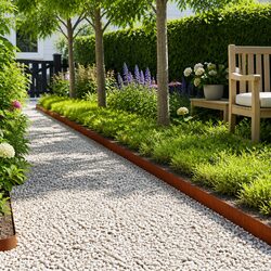 Garden Lawn Edging Specifications: 30 pcs 100x20cm