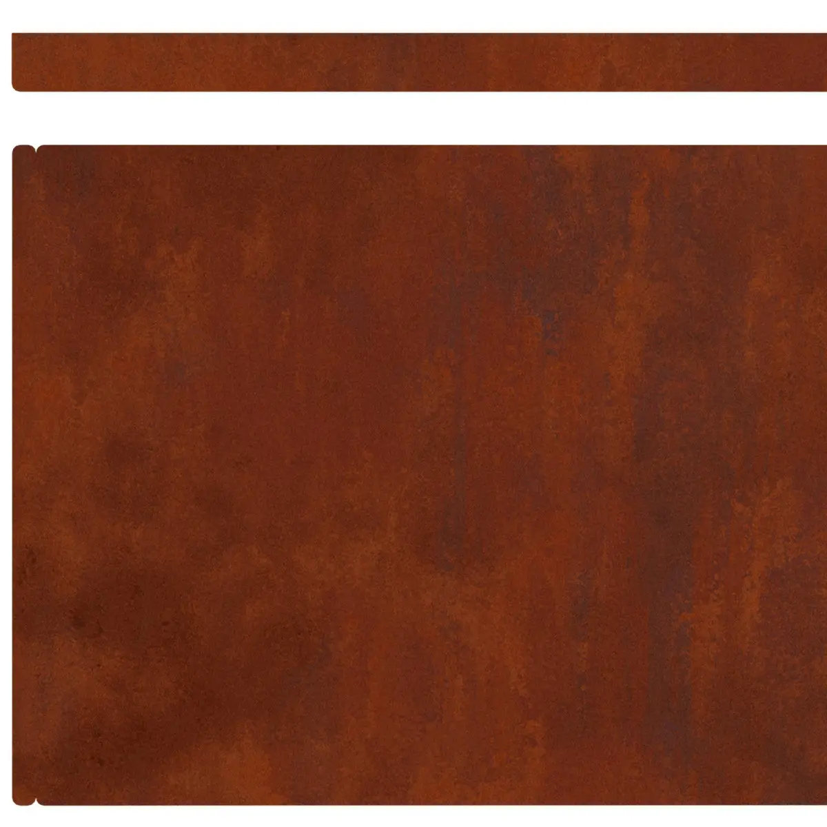 Lawn Edging 450cm Garden Border Weathering Steel Brown Outdoor Terrace