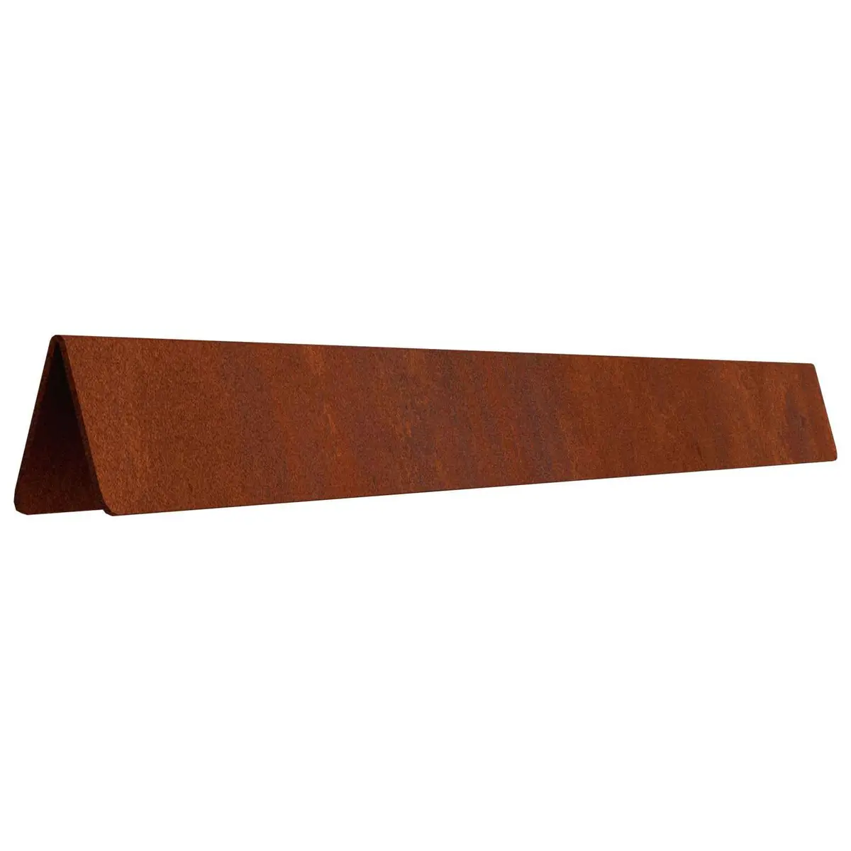 Garden Lawn Edging Outdoor 450cm Weathering Steel Border Rusty Brown