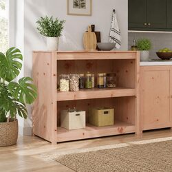 Specifications of Modern Brown Oak Kitchen Cabinet 106x55x92cm