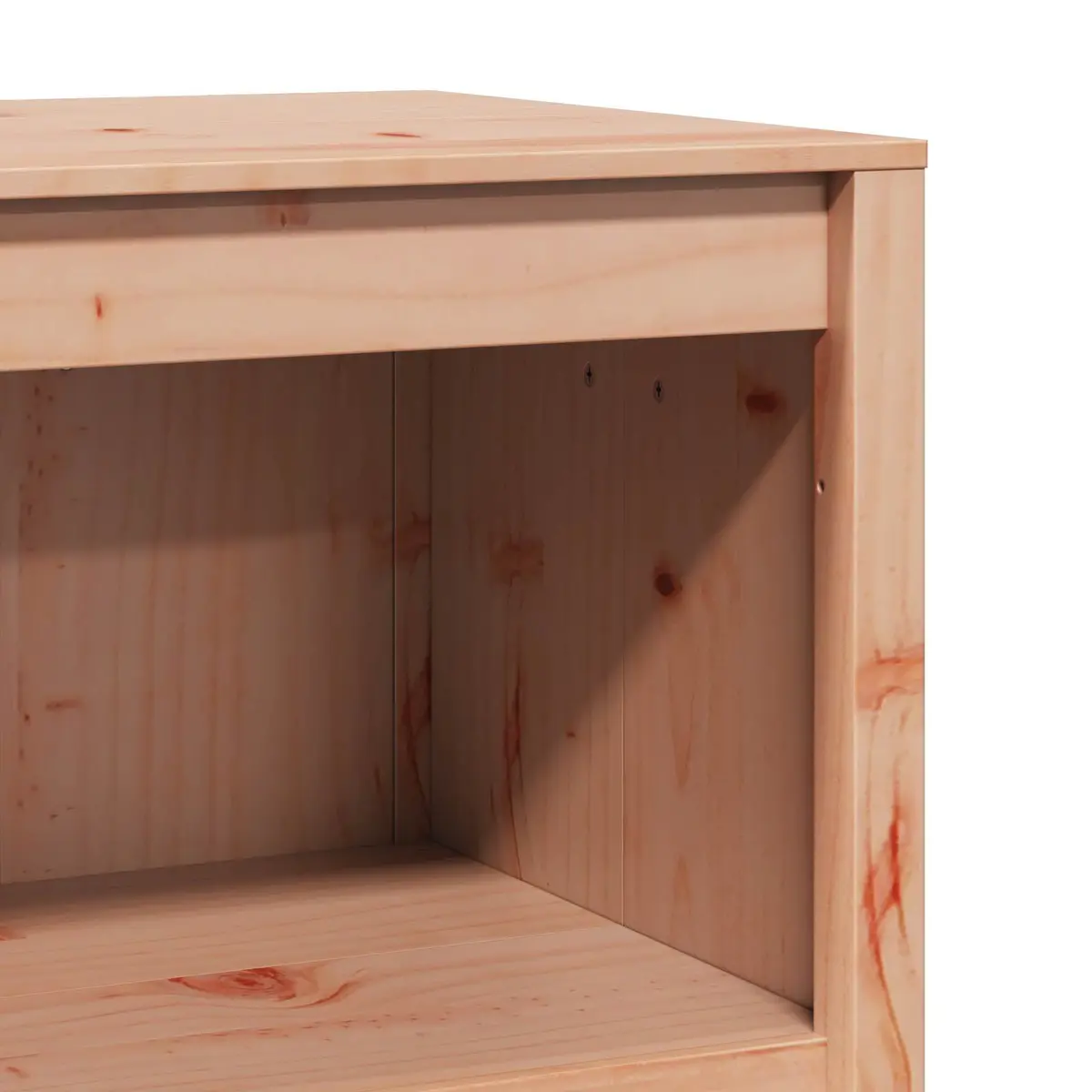 Brown Oak Kitchen Cabinet 106x55x92cm